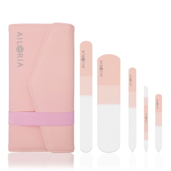 CONTOUR LUXE Glass nail file set